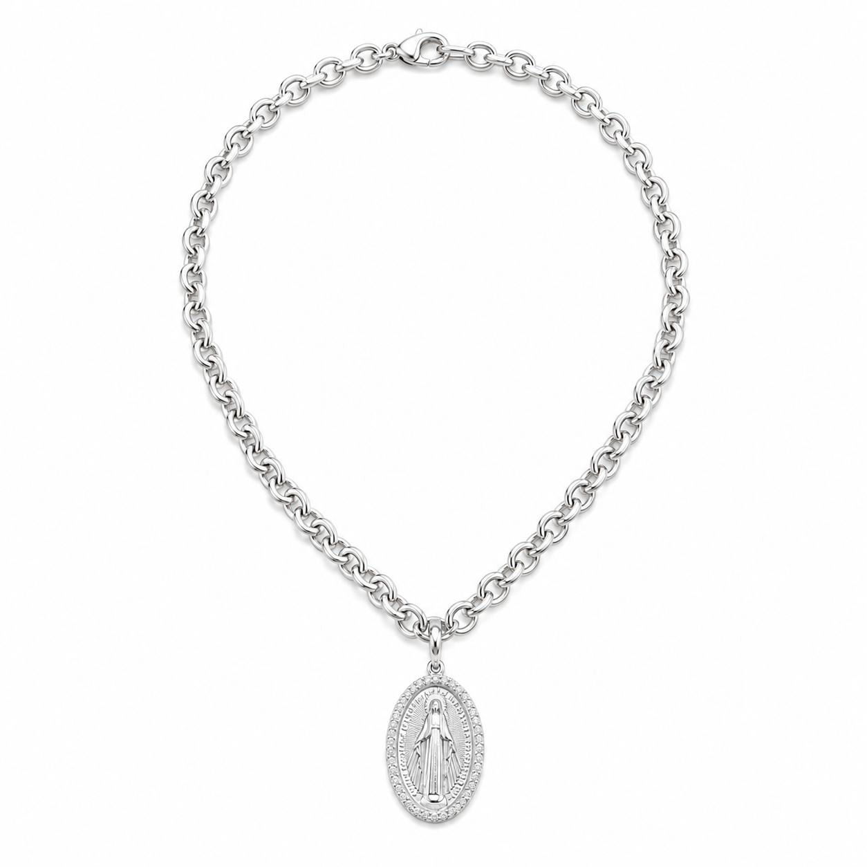 Collar | Virgen con Circones