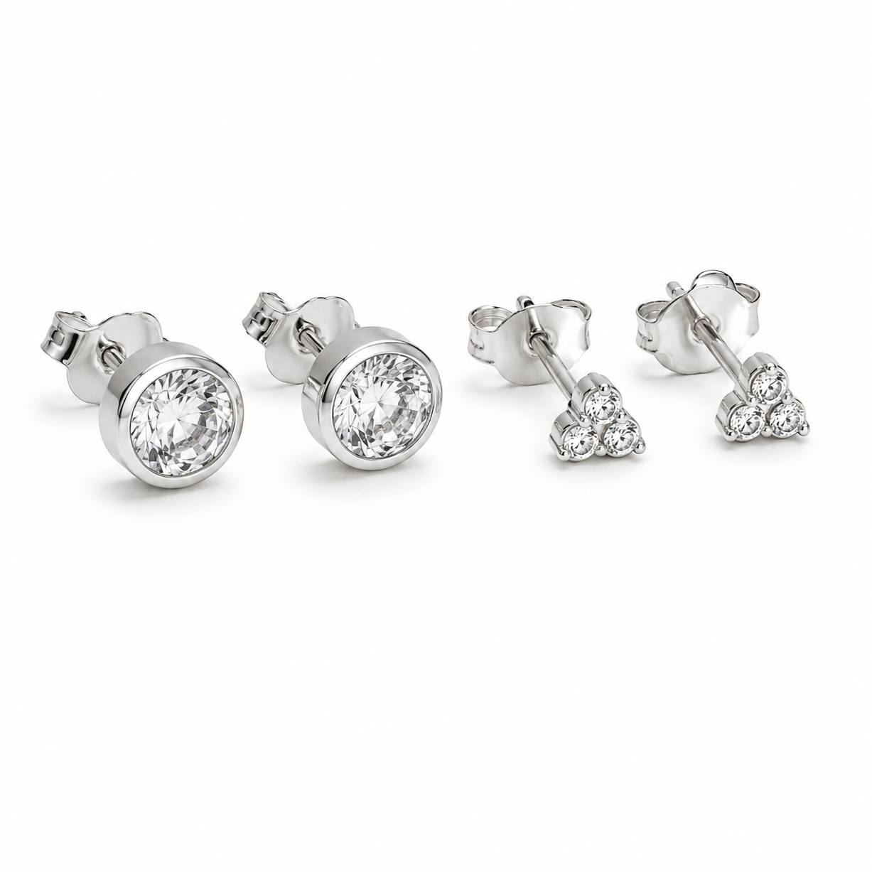 Aros |  Conjunto Lady Silver