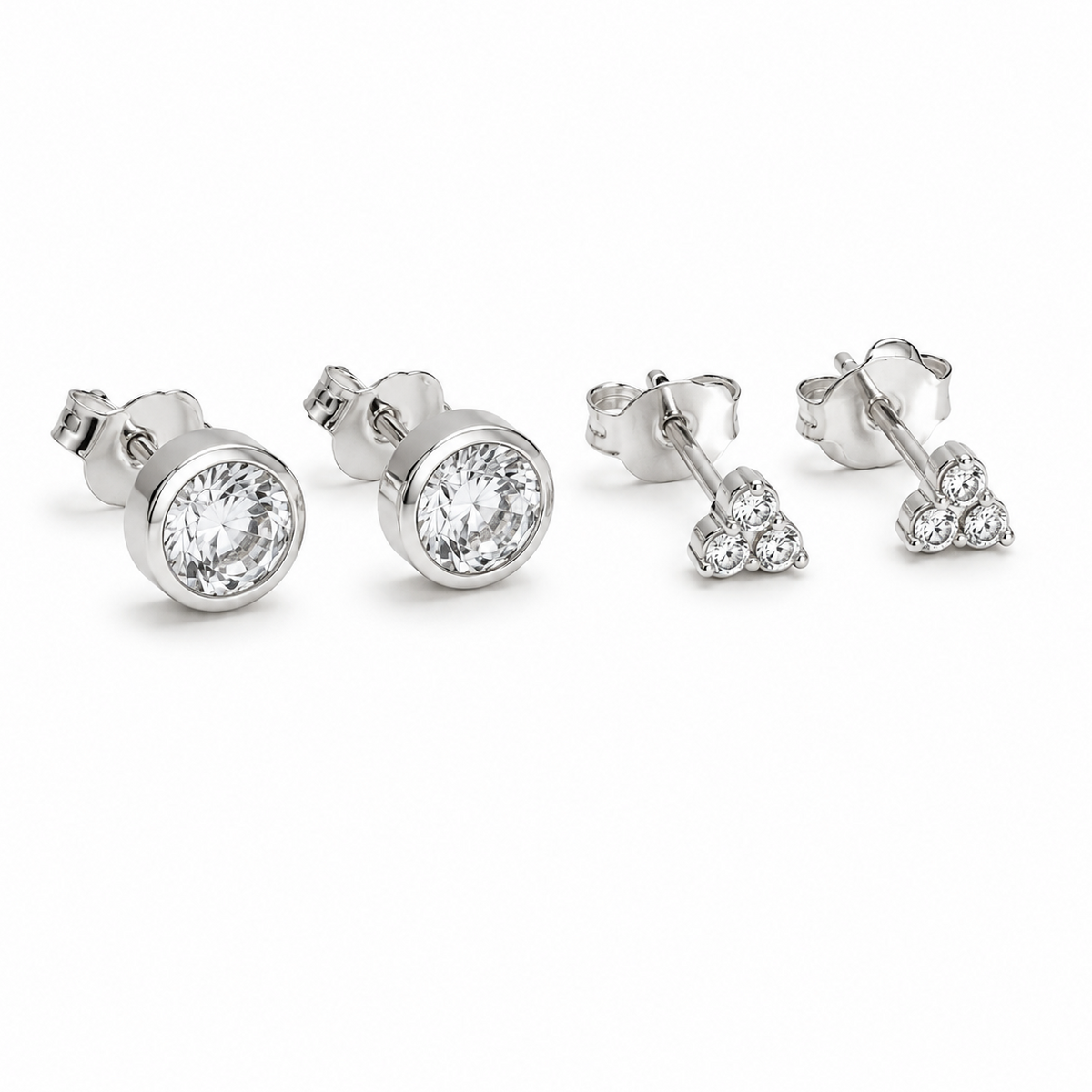 Aros |  Conjunto Lady Silver