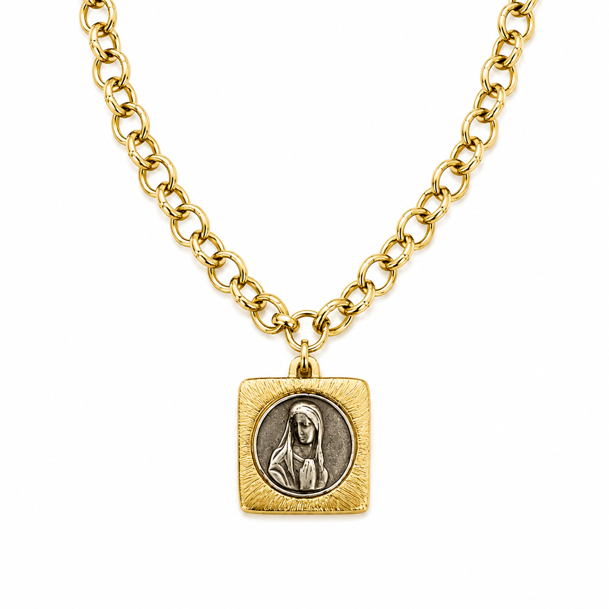 Collar | Virgen cuadrada