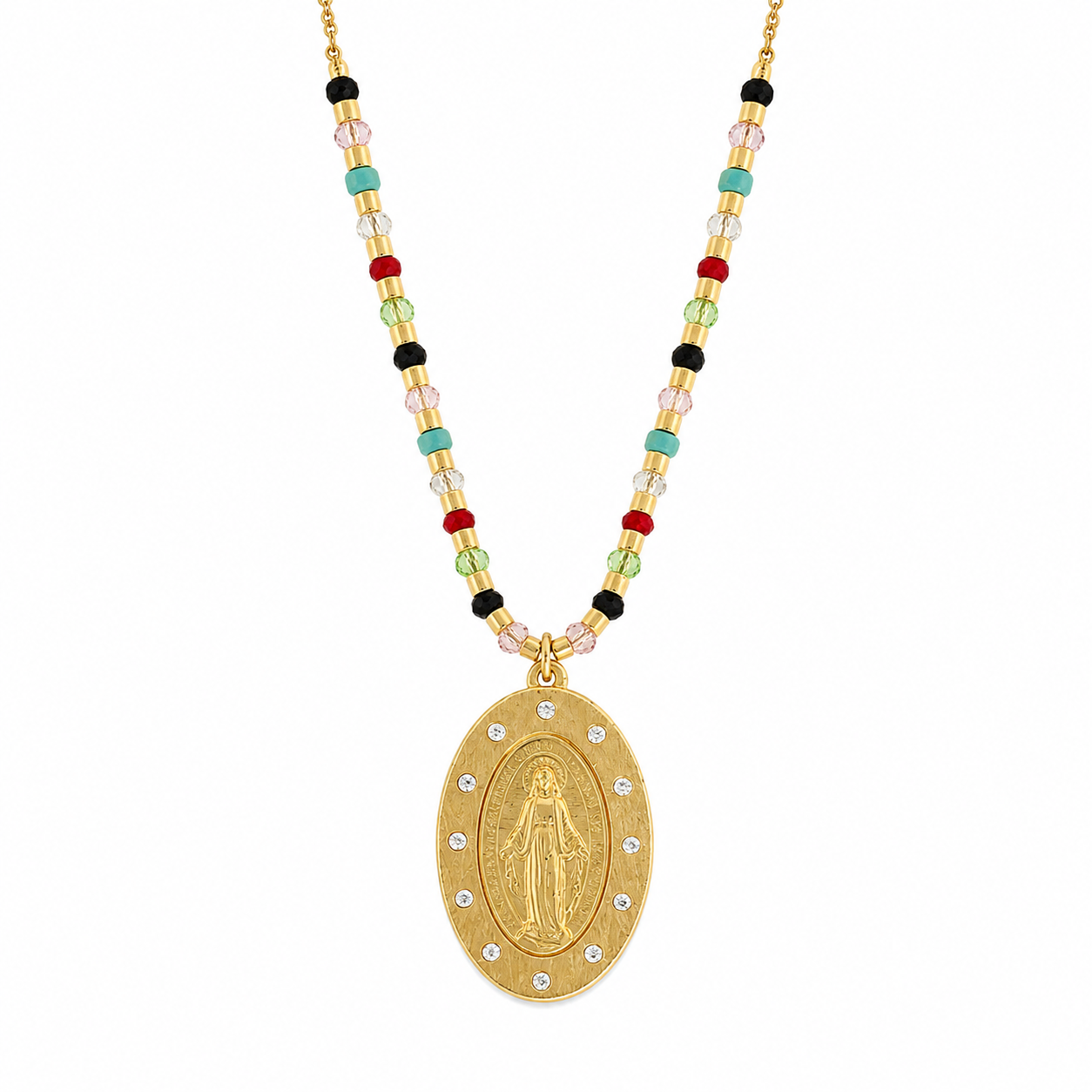 Collar | Virgen de los Rayos Colores