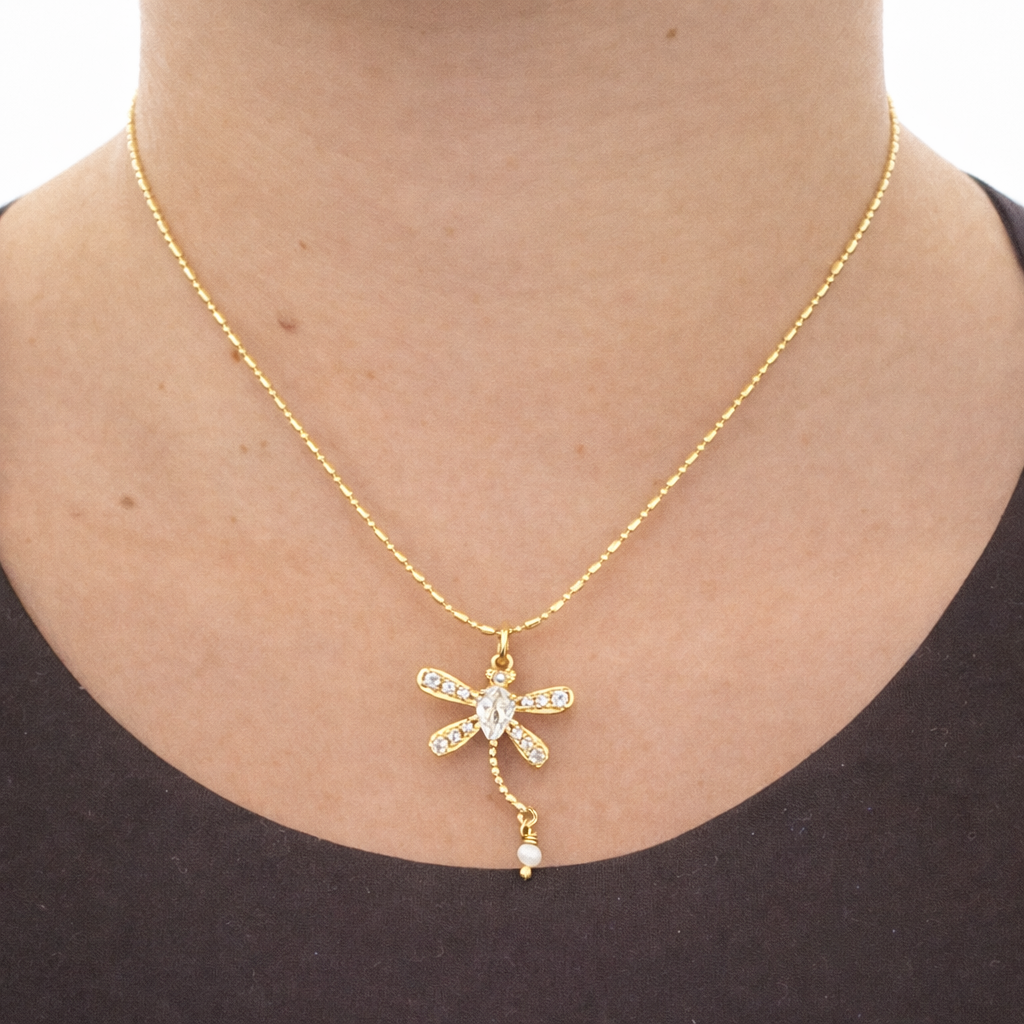 Cadenita | Amuleto Libelula