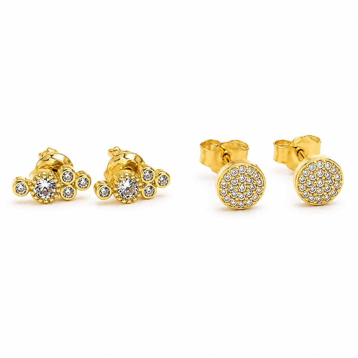 Aros | Conjunto Lady Gold