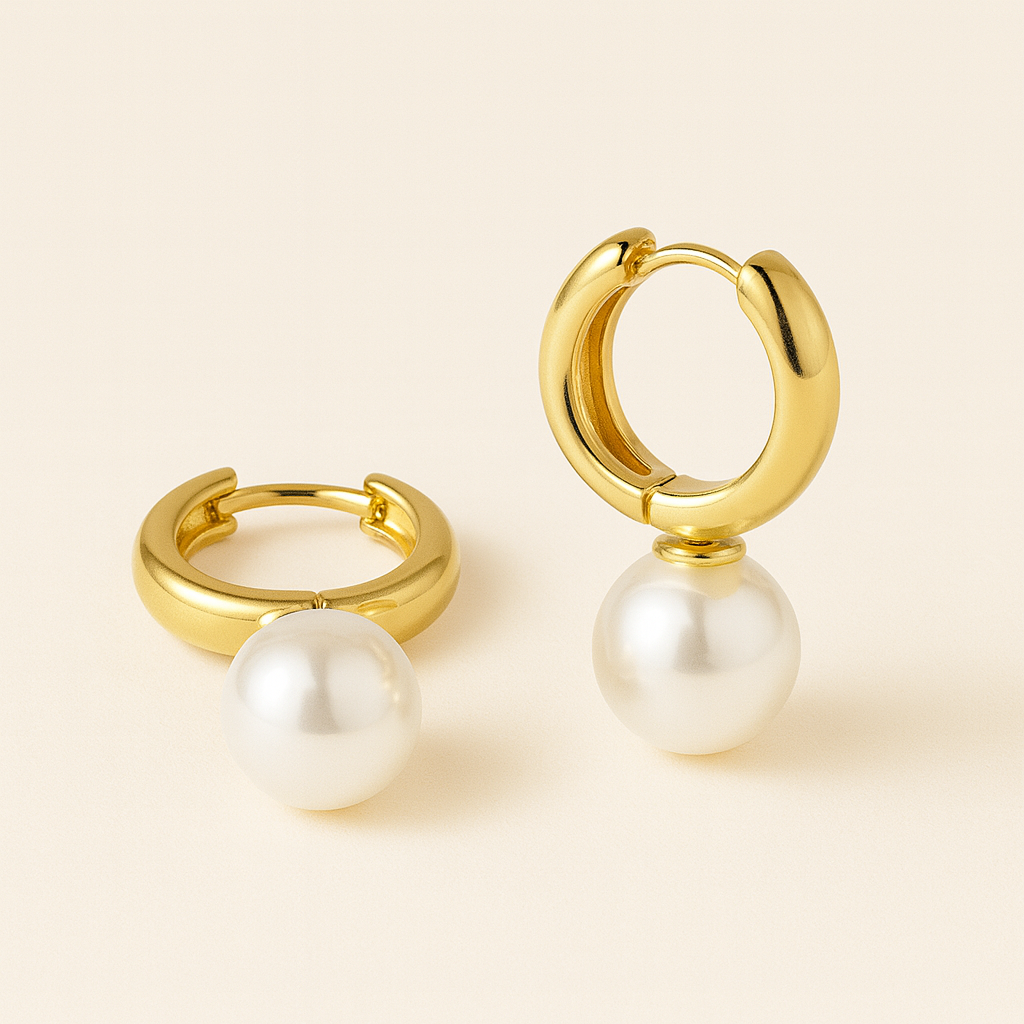 Argollas | Perlita L Gold