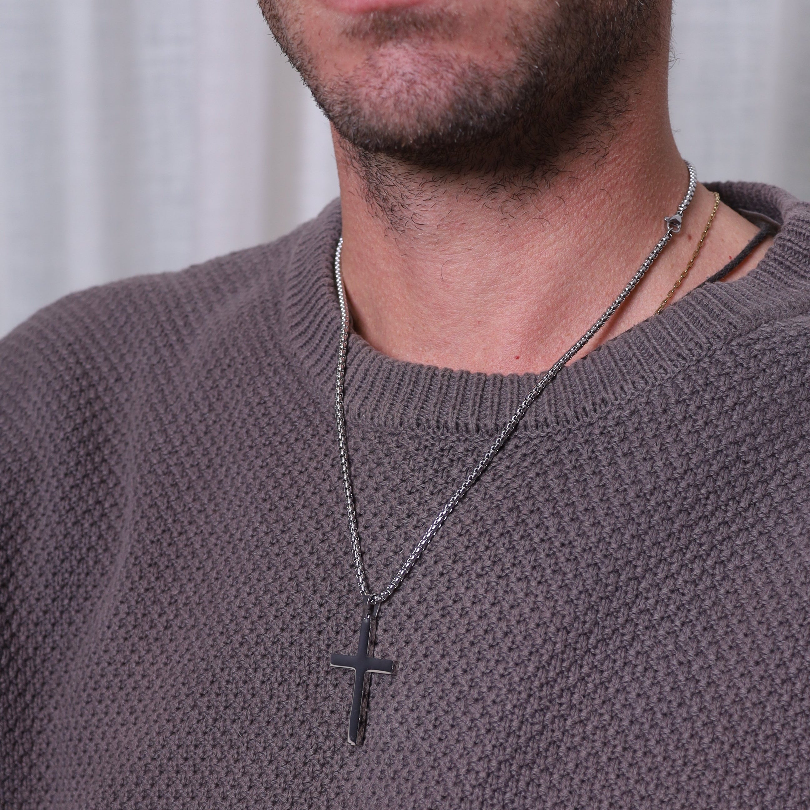 For Him | Cruz Maxi Plata