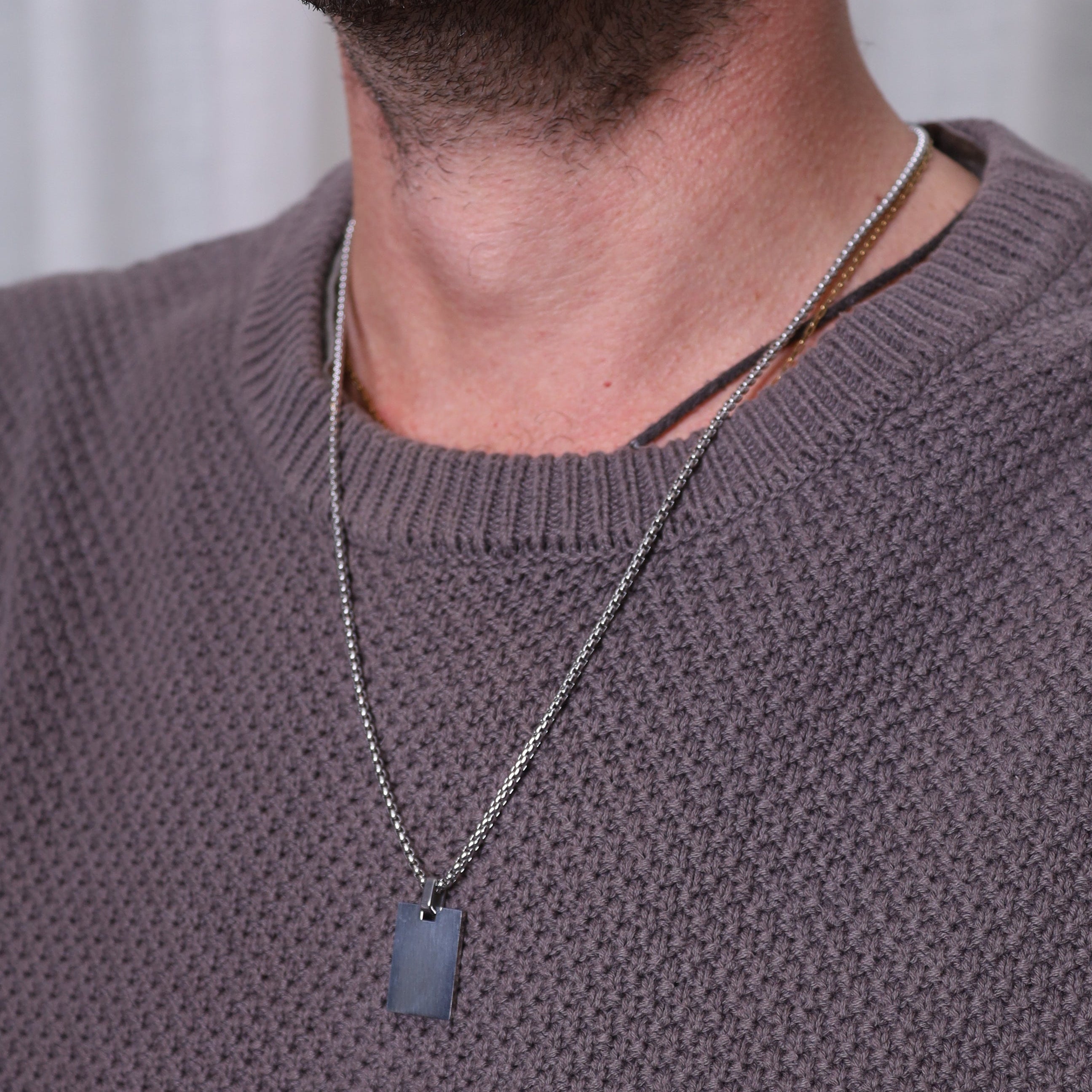 For Him | placa cuadrada