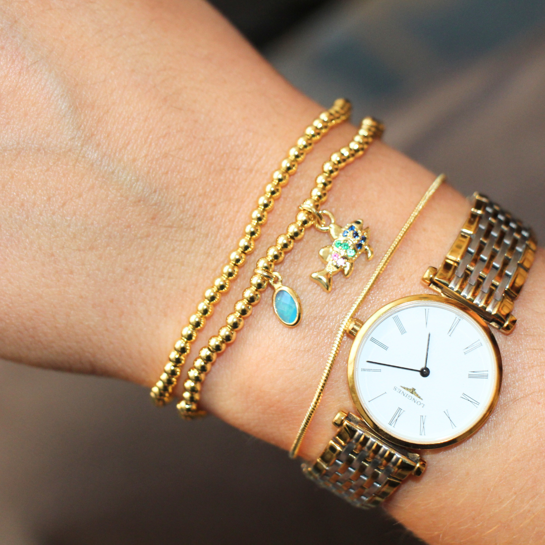 Pulsera | Mostacillas Mini Oro