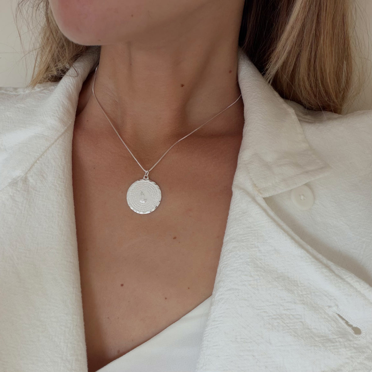 Collar | Padre Nuestro Silver