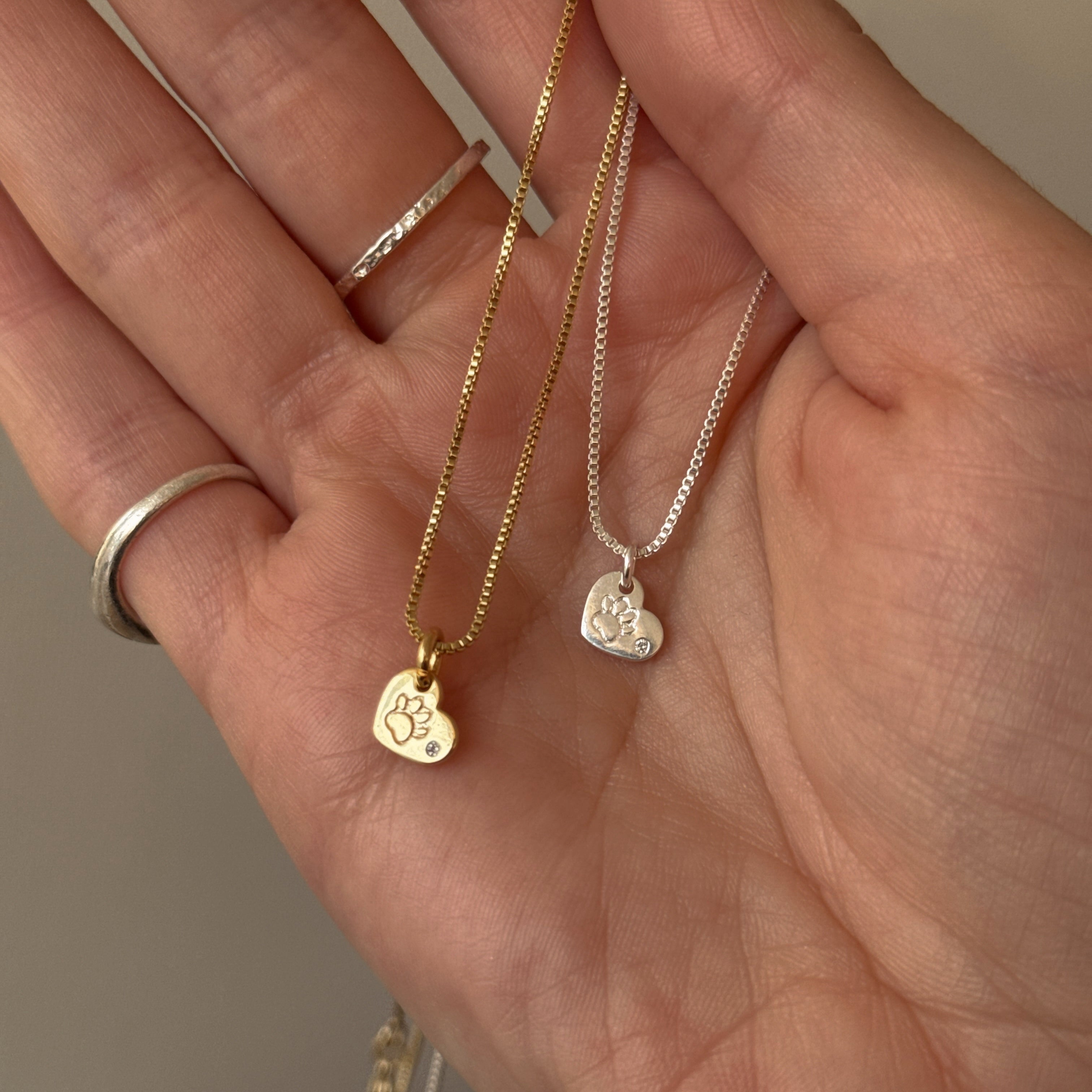 Collar | Dog Mom Silver
